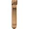 Ekena Millwork Legacy Arts and Crafts Smooth Bracket w/ Offset Brace, Western Red Cedar, 7 1/2"W x 30"D x 42"H BKT0806X30X42LEC03SWR - alternate 3